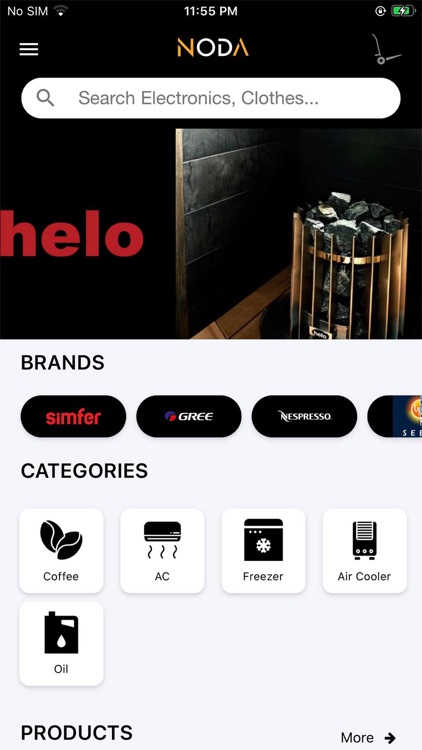 Noda: Online Shopping