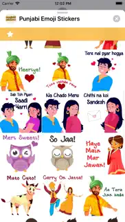 punjabi emoji stickers iphone screenshot 3
