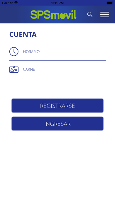 SPS Móvil Screenshot