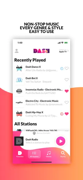 Game screenshot Dash Radio hack