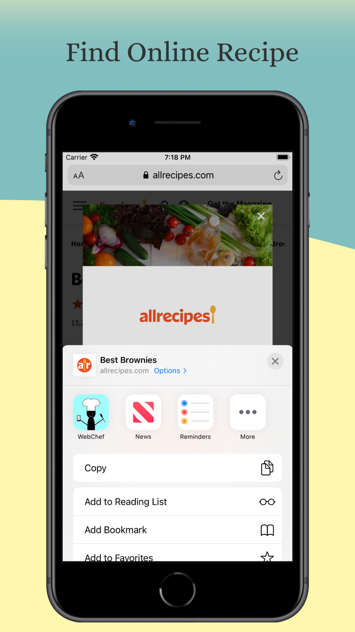 WebChef Online Recipe Parser