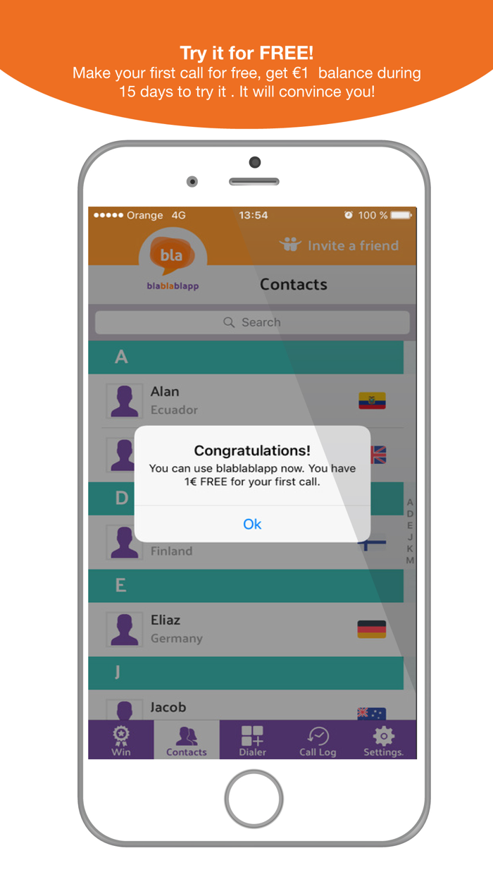 Blablablapp cheap calls