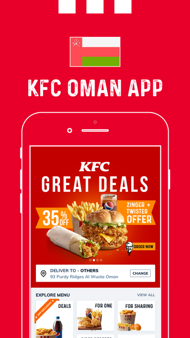 Screenshot #1 pour KFC Oman