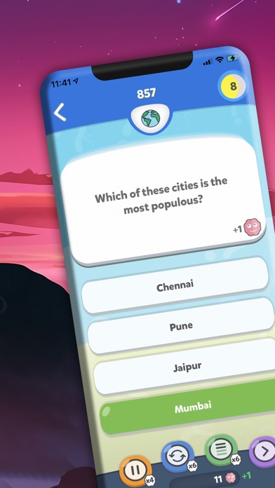Questions Trivia Quiz Screenshot