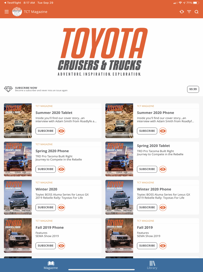 Toyota Cruisers and Trucks