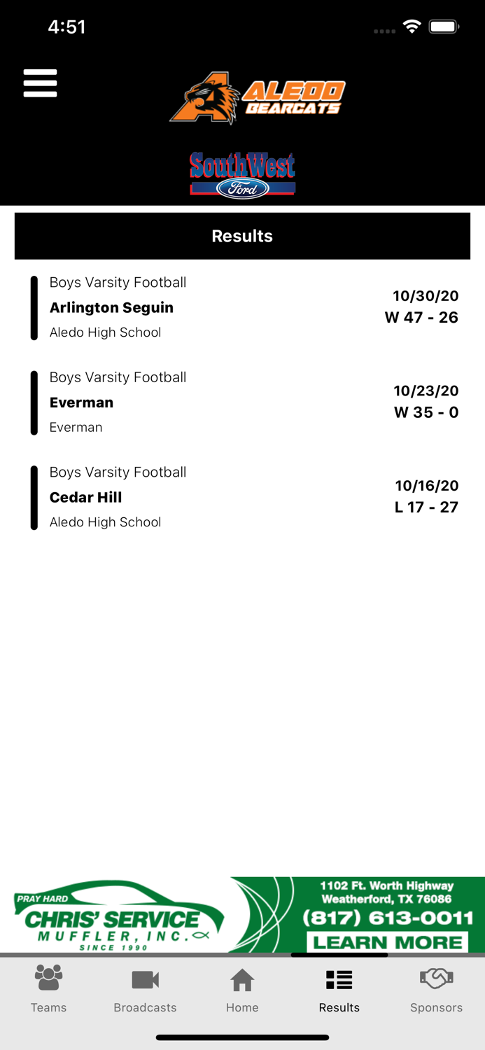 Aledo Bearcats Athletics