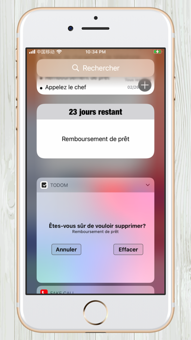 Screenshot #3 pour Todom: To Do List Widget App