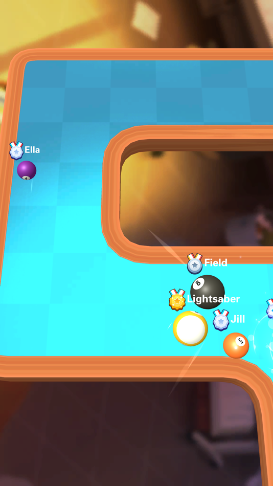 #10. Push Pool Ball (iOS) 由: Game Biz