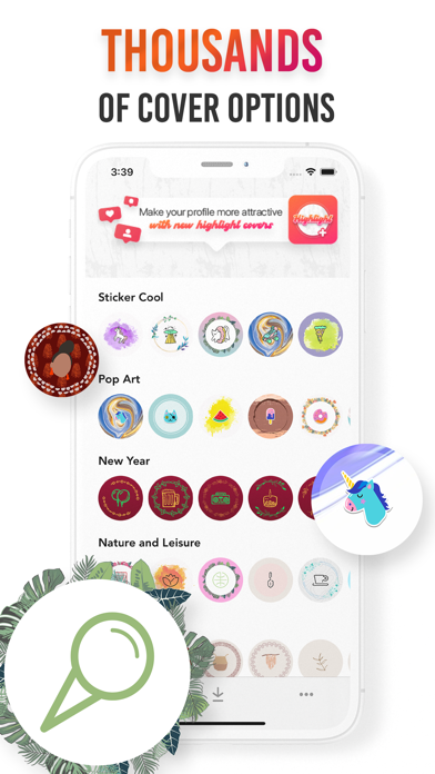 Highlight Cover Maker + Iconsのおすすめ画像1