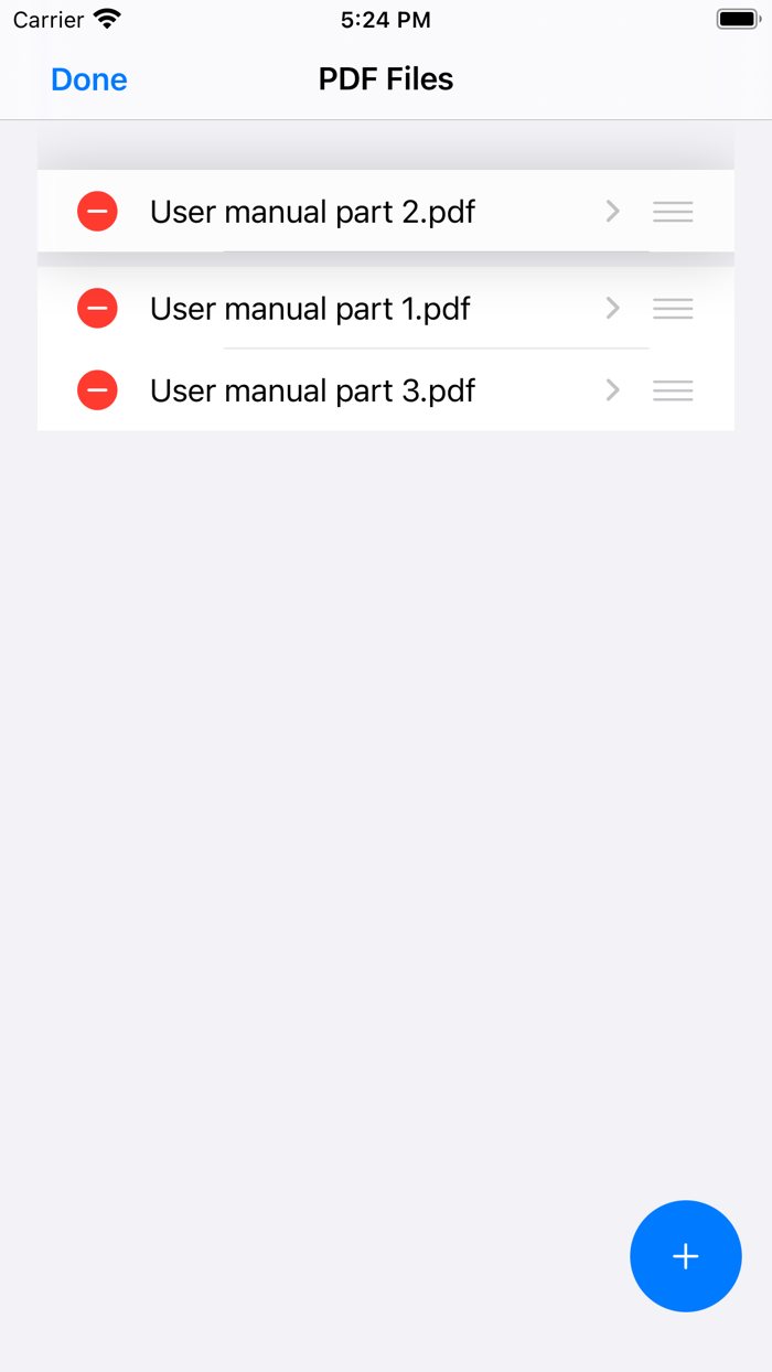 PDF Combiner - file merger
