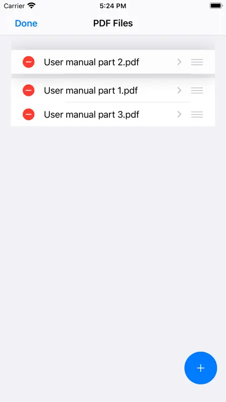 PDF Combiner - file merger screenshot 2 of 5