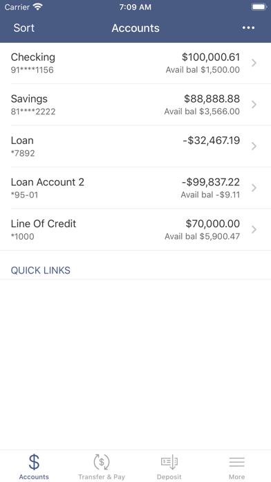 Commercial Bank of Mott Screenshot