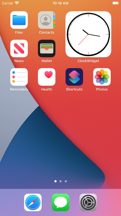 Clock Widget - Analog Watch