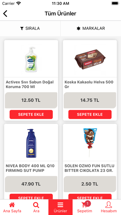 KarpaSanalMarket Screenshot