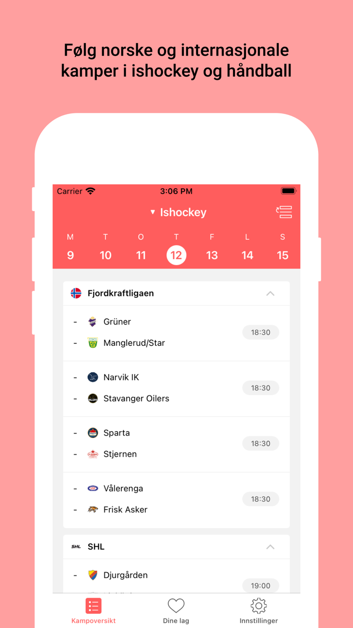 VG Live - sportsresultater