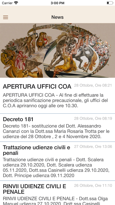 Ordine Avvocati Cassino Screenshot