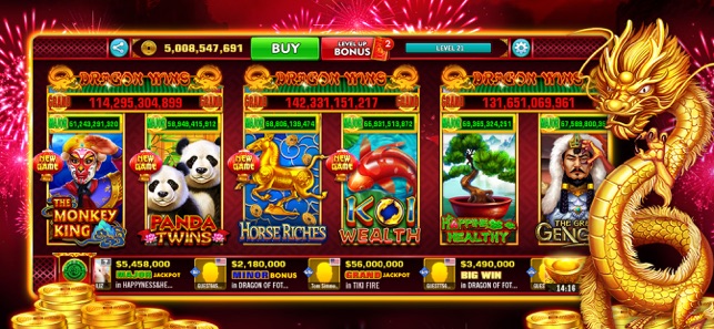 5 Dragon Slot Machine Iphone App