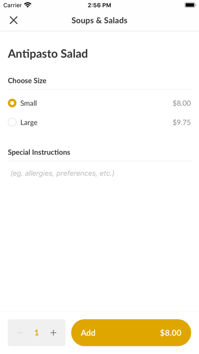 Marie's Pizza & Liquors Screenshot
