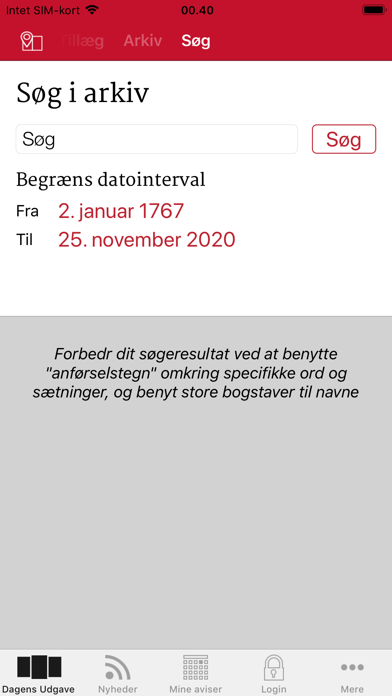 NORDJYSKE Stiftstidende Screenshot