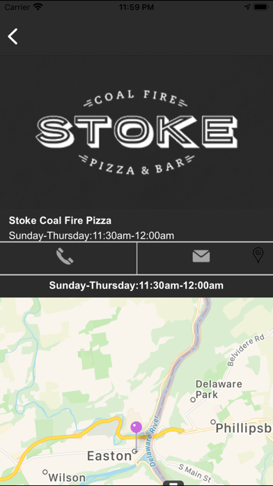 Stoke Coal Fire Pizza Screenshot