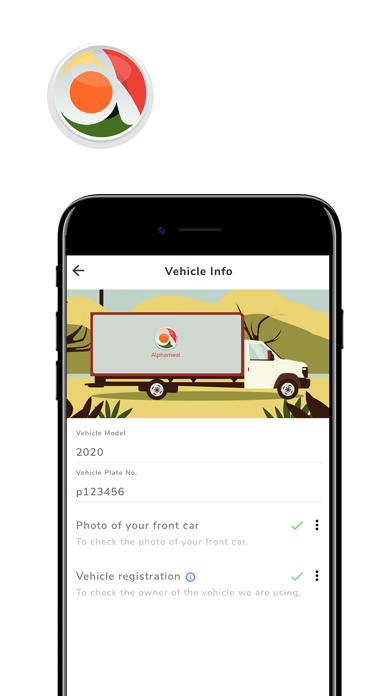 Alphameal Driver Screenshot