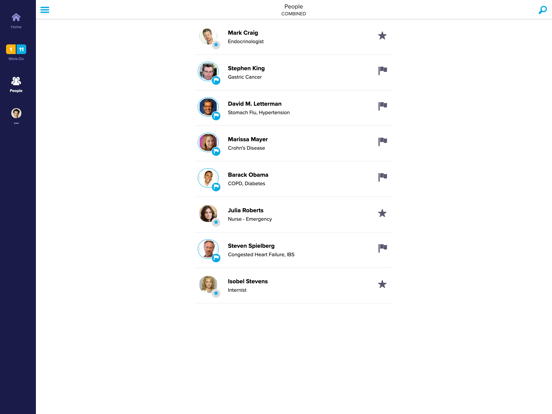 Medssenger iPad screenshot 4 - Productivity app