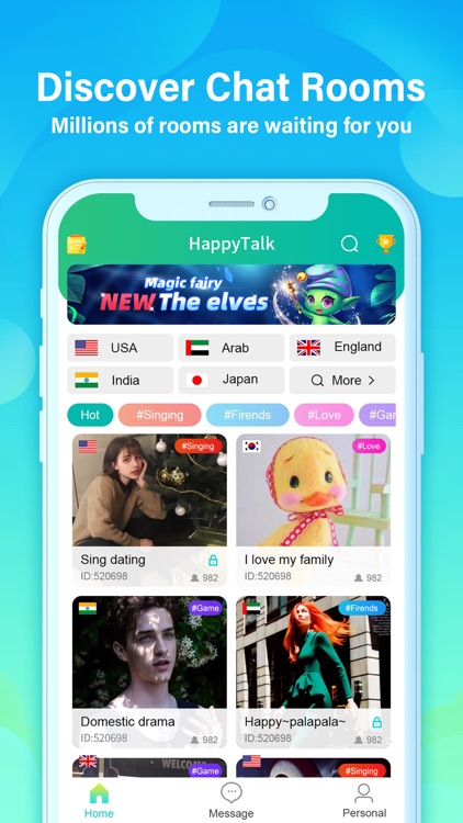 HappyTalk - Live group talk