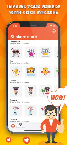 Game screenshot Sticker Maker for WhatsApp WA mod apk