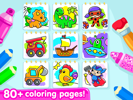 Screenshot #5 pour Coloring Pages: Baby Games
