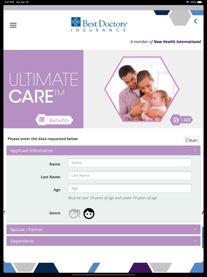 Best Doctors Ins. Cotizador