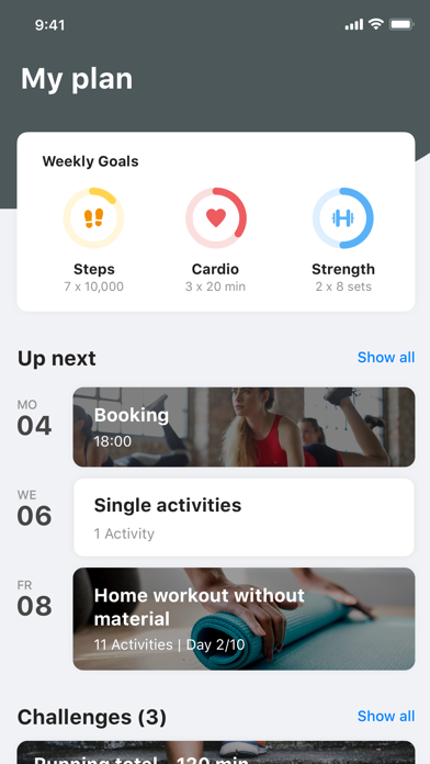 Legacy Nutrition & Fitness Screenshot