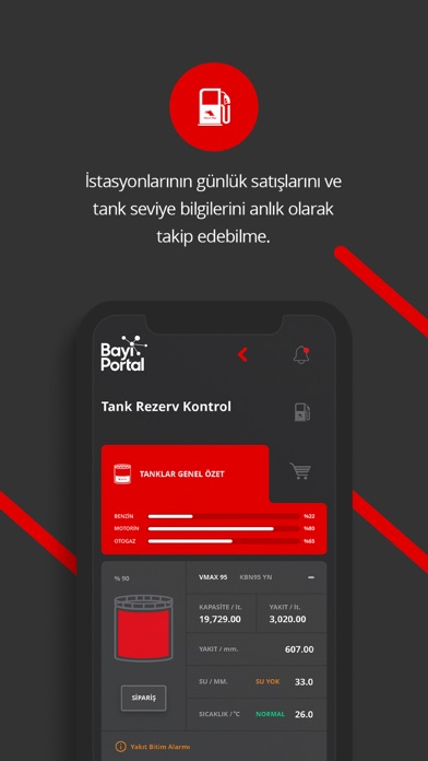 Petrol Ofisi Bayi Portal Screenshot
