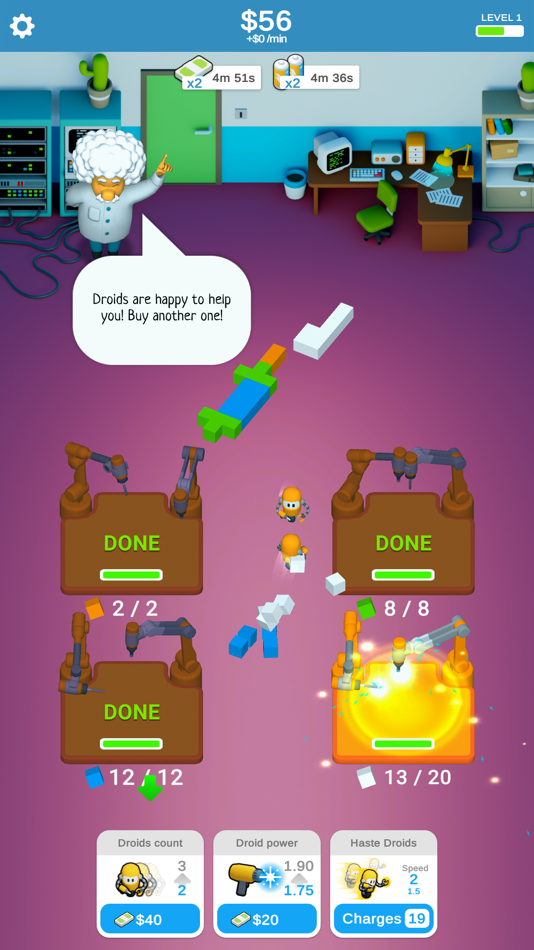 #10. Robotics Idle (iOS) 来自: Volodymyr Delinskyi