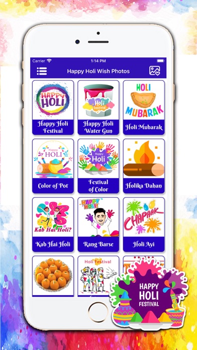 Happy Holi 2021 Holi Wishes Screenshot