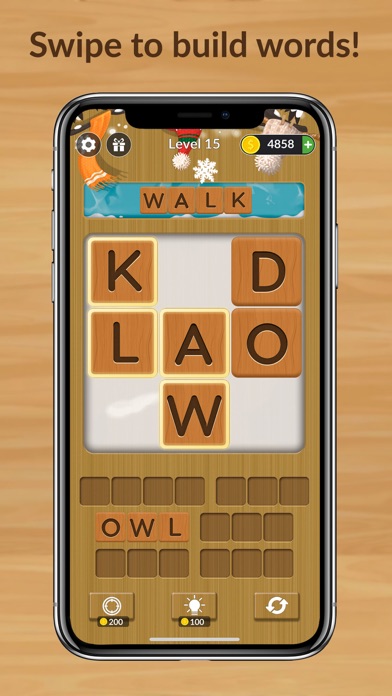 Woody Block Puzzle Word Search Screenshot