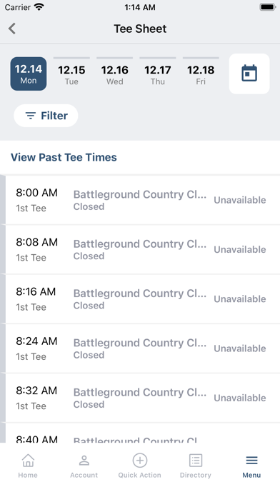 Battleground Country Club Screenshot