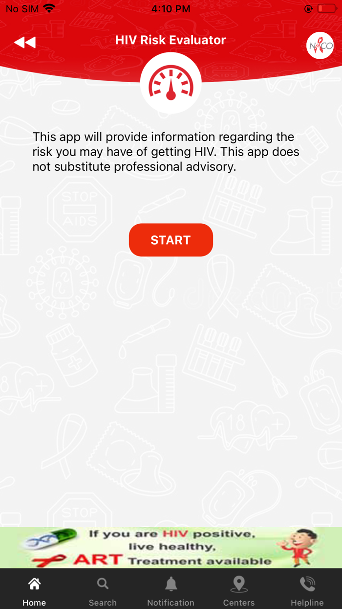NACO AIDS APP