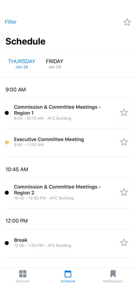 Game screenshot AFC Meetings apk