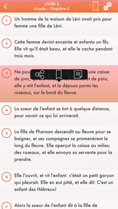 Bible en Français Louis Segond Screenshot
