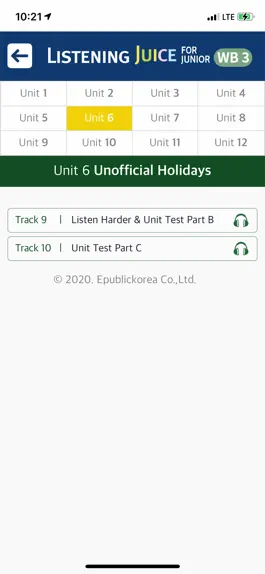Game screenshot ListeningJuiceforJunior apk