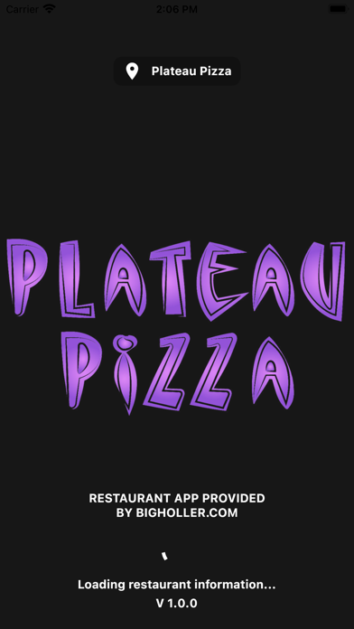 Plateau Pizza Screenshot