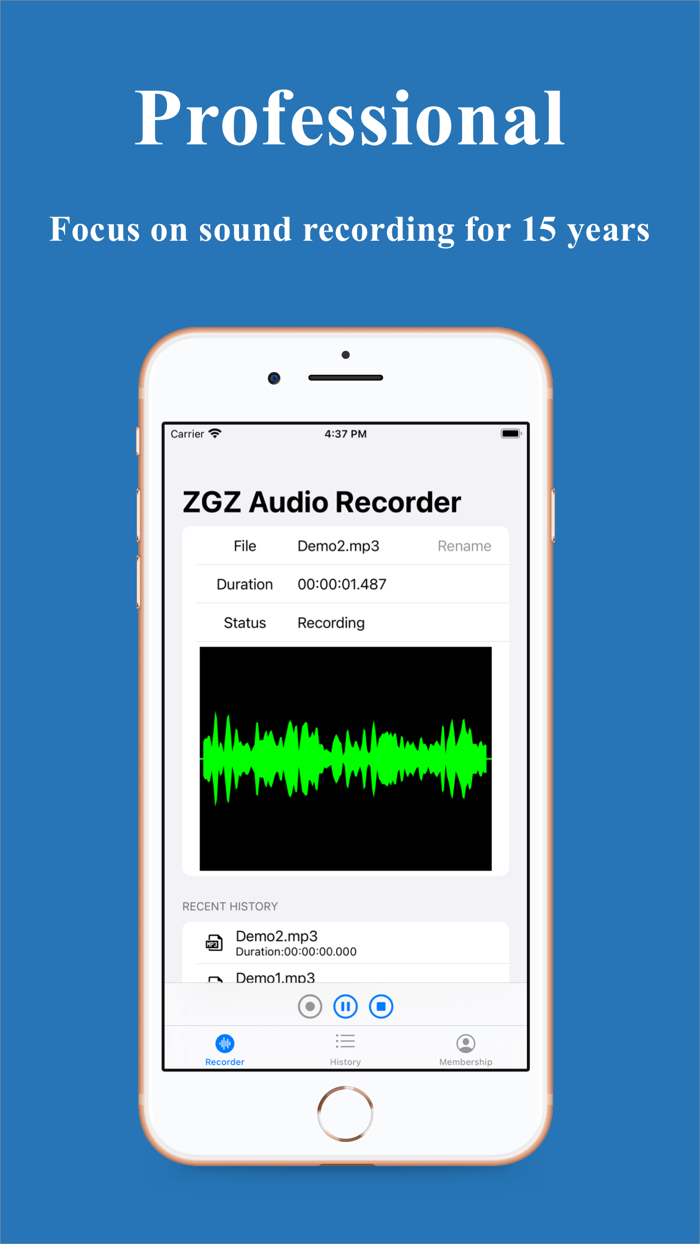 ZGZ Audio Recorder