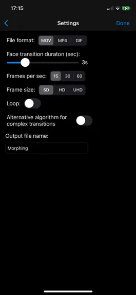 Game screenshot Face Video Morph Animator hack