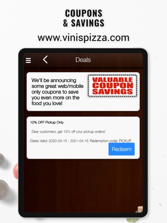 Screenshot #6 pour Vini's Pizza