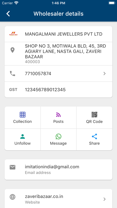 Zaveri Bazaar - Buyer app Screenshot