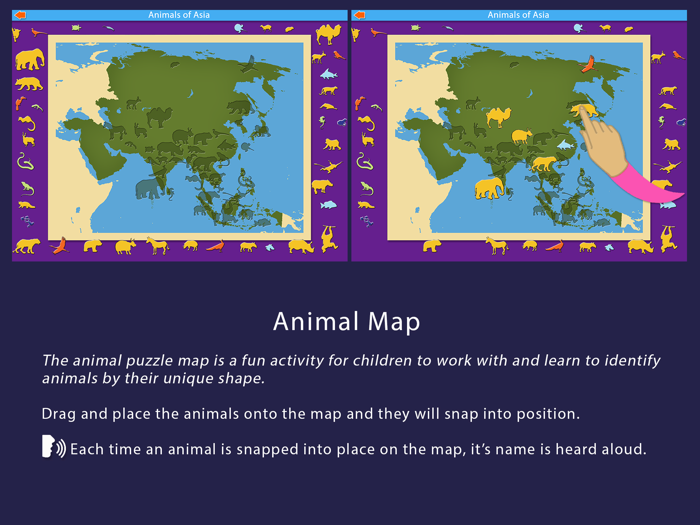 Montessori - Animals of Asia