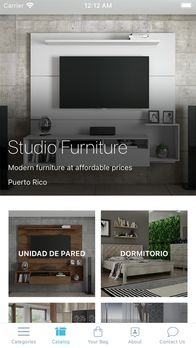 Studio Furniture Screenshot