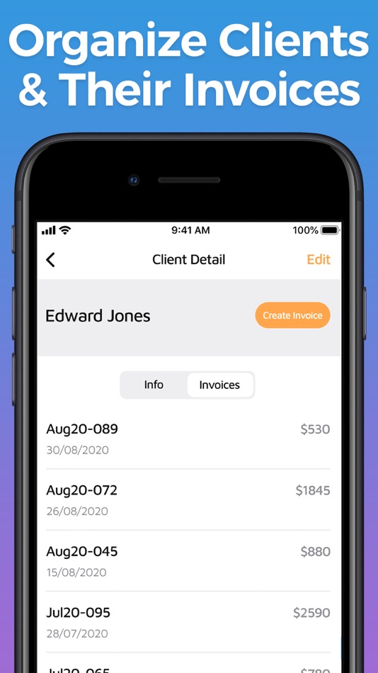 #6. Spark: invoice maker app (iOS) 게시자: Mesh Soft International LLP