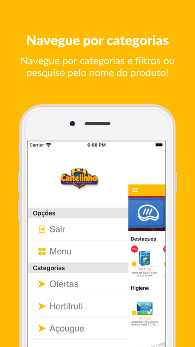 Castelinho Supermercado Screenshot
