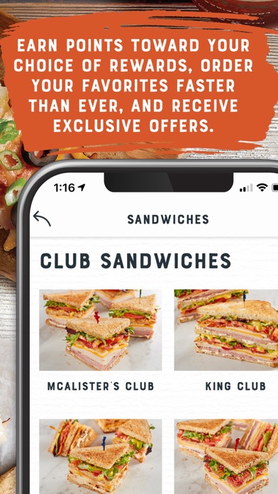 McAlisters Deli Screenshot